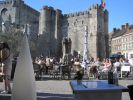 PICTURES/Ghent - The Gravensteen Castle or Castle of the Counts/t_Lunch Outside Castle3.jpg